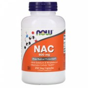 Заказать NOW NAC-Acetyl Cysteine 600 мг 250 вег капс