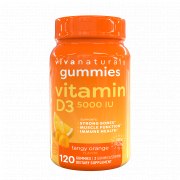Заказать Viva Naturals Vitamin D3 5000 IU 120 капс